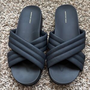 American Eagle Outfitters Black Sandals